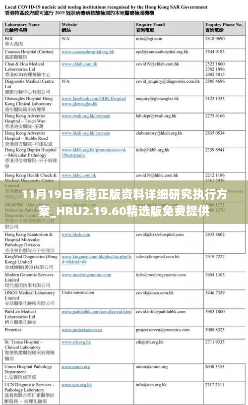 11月19日香港正版资料详细研究执行方案_HRU2.19.60精选版免费提供