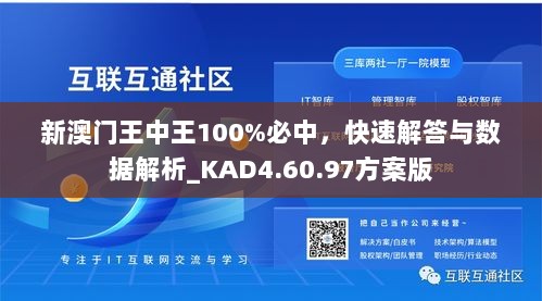 新澳门王中王100%必中，快速解答与数据解析_KAD4.60.97方案版