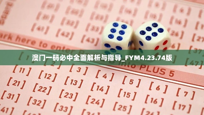 澳门一码必中全面解析与指导_FYM4.23.74版