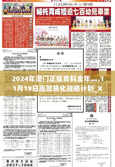 2024年澳门正版资料全年灬,11月19日高效转化战略计划_XJS7.51.51可变版