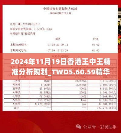 2024年11月19日香港王中王精准分析规划_TWD5.60.59精华版