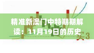 精准新澳门中特期期解读：11月19日的历史回顾与IME2.28.83智能版的实施说明