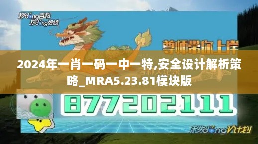 2024年一肖一码一中一特,安全设计解析策略_MRA5.23.81模块版