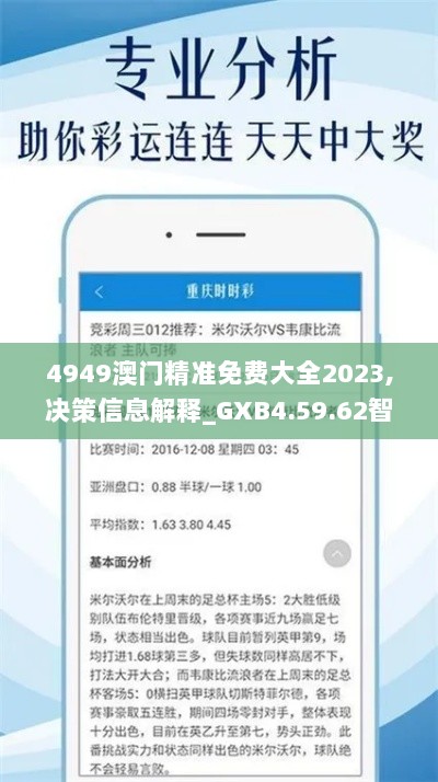 4949澳门精准免费大全2023,决策信息解释_GXB4.59.62智能版