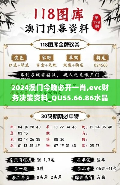 2024澳门今晚必开一肖,evc财务决策资料_QUS5.66.86水晶版