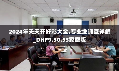 2024年天天开好彩大全,专业地调查详解_DHF9.30.53家庭版