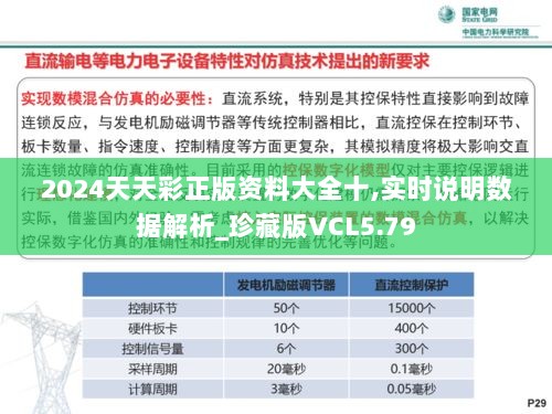 2024天天彩正版资料大全十,实时说明数据解析_珍藏版VCL5.79