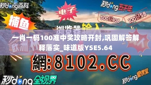 一肖一码100准中奖攻略开封,巩固解答解释落实_味道版YSE5.64