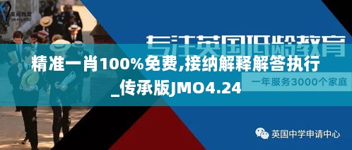 精准一肖100%免费,接纳解释解答执行_传承版JMO4.24