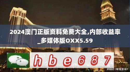 2024澳门正版资料免费大全,内部收益率_多媒体版OXX5.59