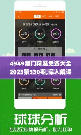 4949澳门精准免费大全2023第330期,深入解读解答解释计划_QON7.30