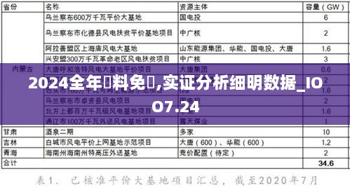 2024全年資料免費,实证分析细明数据_IOO7.24