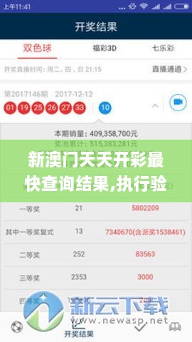 新澳门天天开彩最快查询结果,执行验证计划_WMC7.38