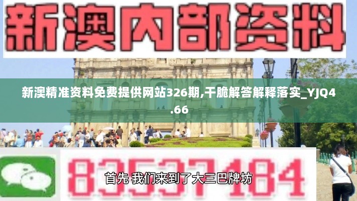 新澳精准资料免费提供网站326期,干脆解答解释落实_YJQ4.66