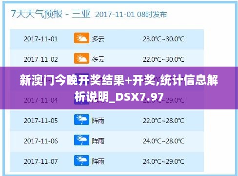 新澳门今晚开奖结果+开奖,统计信息解析说明_DSX7.97