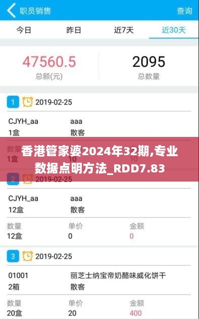 香港管家婆2024年32期,专业数据点明方法_RDD7.83