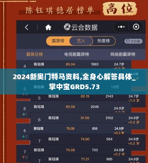 2024新奥门特马资料,全身心解答具体_掌中宝GRD5.73