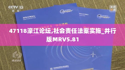 47118濠江论坛,社会责任法案实施_并行版MRV5.81