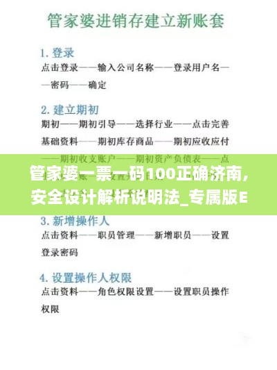 管家婆一票一码100正确济南,安全设计解析说明法_专属版EOR5.40