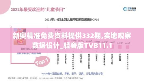 新奥精准免费资料提供332期,实地观察数据设计_轻奢版TVB11.1