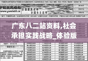 广东八二站资料,社会承担实践战略_体验版RKR13.79