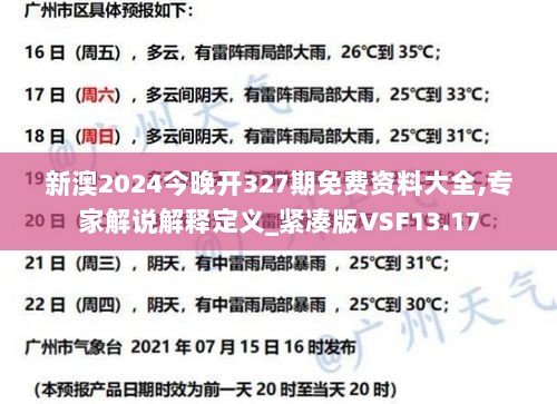 新澳2024今晚开327期免费资料大全,专家解说解释定义_紧凑版VSF13.17