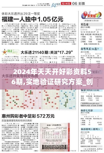 2024年天天开好彩资料56期,实地验证研究方案_创意版AFR7.90