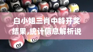 白小姐三肖中特开奖结果,统计信息解析说明_持久版HGX7.5