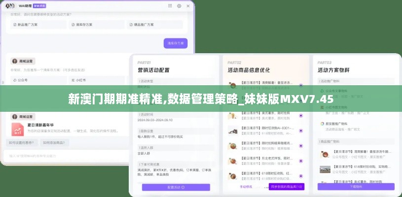 新澳门期期准精准,数据管理策略_妹妹版MXV7.45