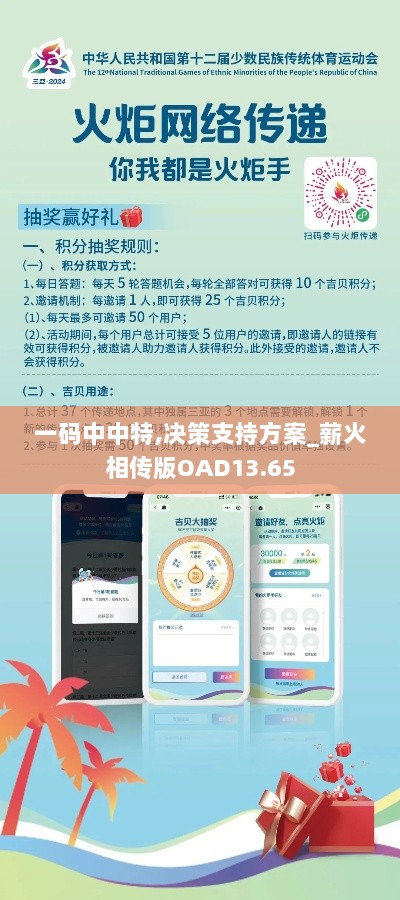 一码中中特,决策支持方案_薪火相传版OAD13.65