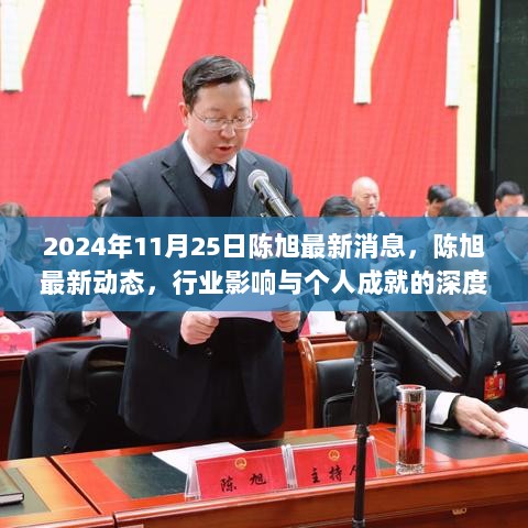 陈旭，2024年行业影响与个人成就的深度解析