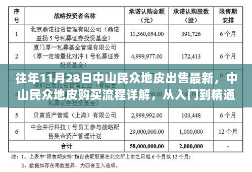 中山民众地皮购买流程详解，从入门到精通的步骤指南