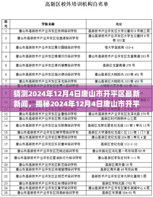 2024年12月4日唐山市开平区新晋网红打卡地揭秘，隐藏在小巷的特色小店