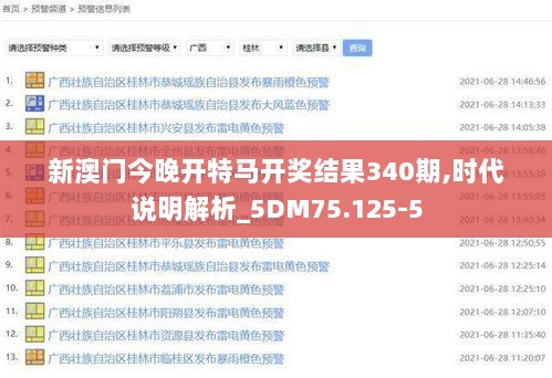 新澳门今晚开特马开奖结果340期,时代说明解析_5DM75.125-5