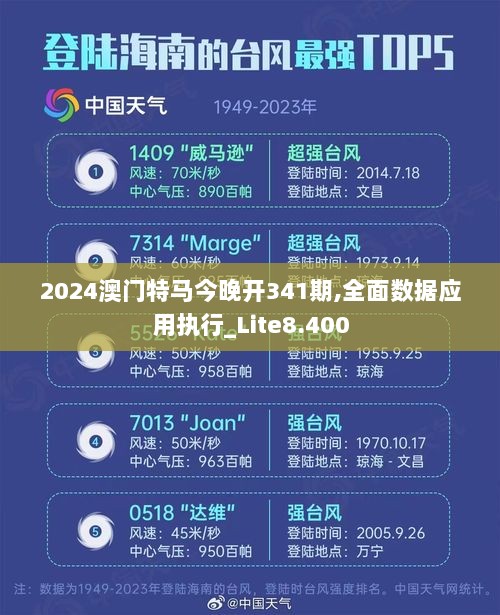 2024澳门特马今晚开341期,全面数据应用执行_Lite8.400