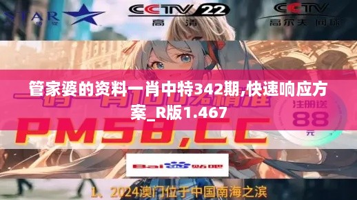 管家婆的资料一肖中特342期,快速响应方案_R版1.467