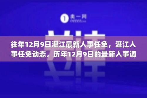 湛江历年人事任免动态，历年12月9日人事调整概览