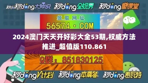 2024澳门天天开好彩大全53期,权威方法推进_超值版110.861