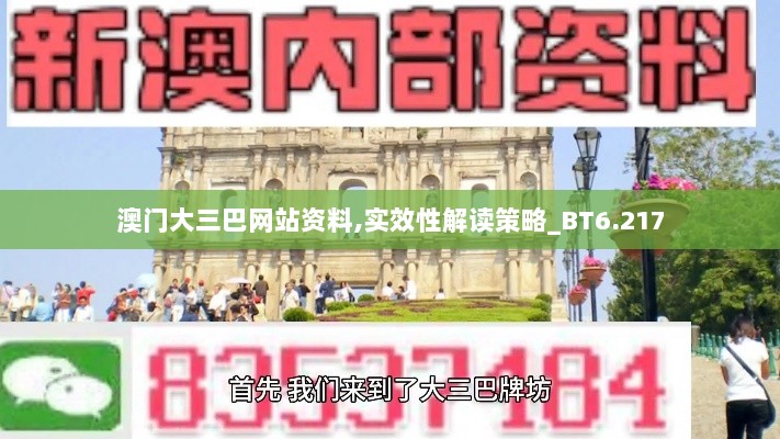 澳门大三巴网站资料,实效性解读策略_BT6.217