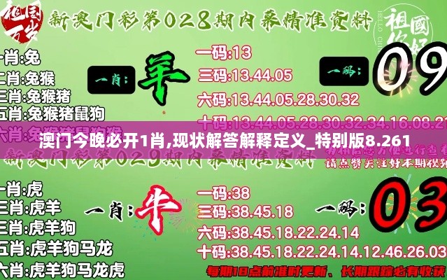 澳门今晚必开1肖,现状解答解释定义_特别版8.261