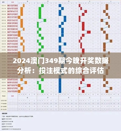 2024澳门349期今晚开奖数据分析：投注模式的综合评估