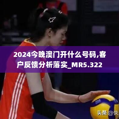 2024今晚澳门开什么号码,客户反馈分析落实_MR5.322