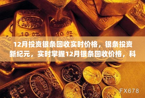 12月银条回收实时价格揭秘，投资新纪元与科技引领的投资新风尚