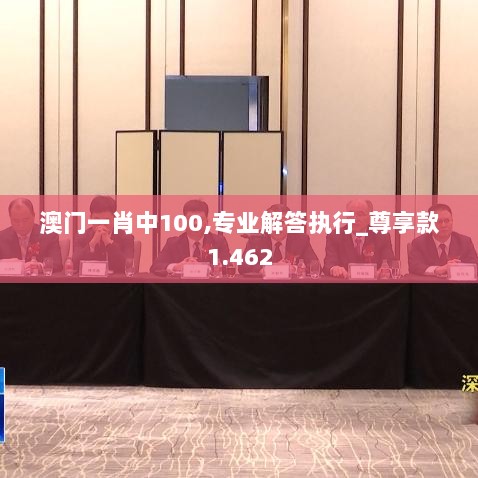 澳门一肖中100,专业解答执行_尊享款1.462