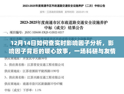 科研与友情的奇妙冒险，实时影响因子分析与暖心故事背后的探索之旅