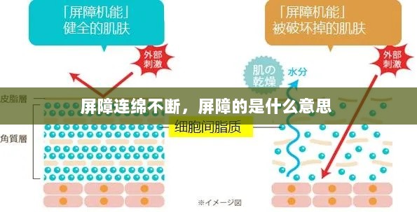 屏障连绵不断，屏障的是什么意思 