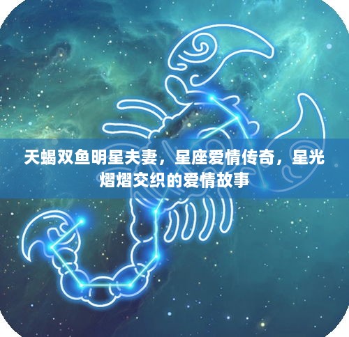 天蝎双鱼明星夫妻，星座爱情传奇，星光熠熠交织的爱情故事