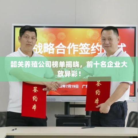 韶关养殖公司榜单揭晓，前十名企业大放异彩！