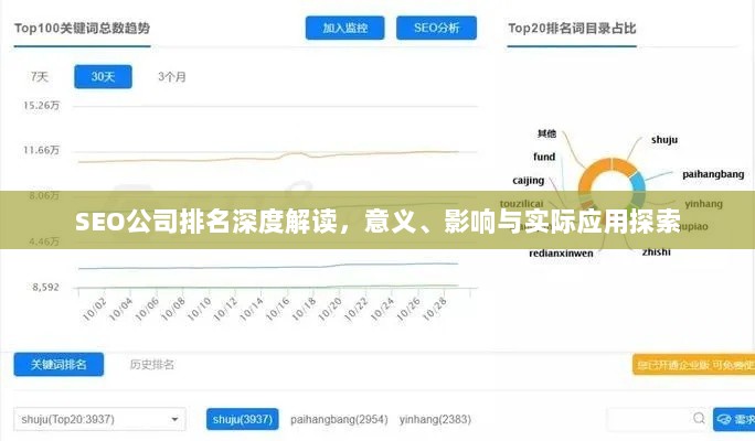 SEO公司排名深度解读，意义、影响与实际应用探索