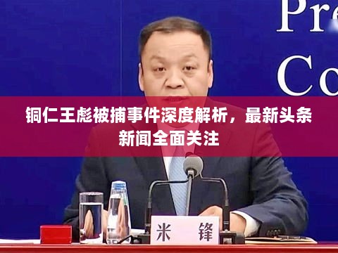 铜仁王彪被捕事件深度解析，最新头条新闻全面关注